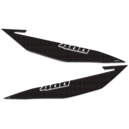 2 Protecteurs de pieds en gel 3D compatibles avec SUZUKI BURGMAN 400 2017-2023