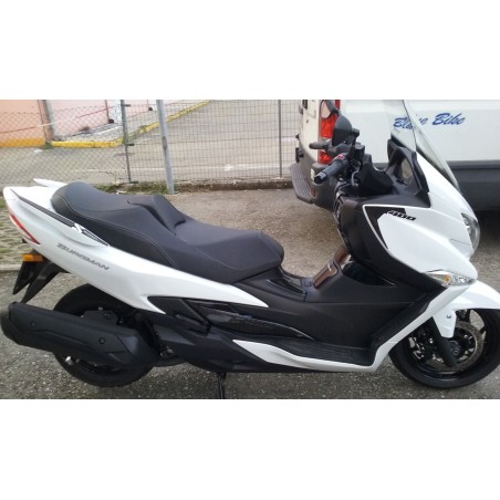 2 3D-Gel-Beifahrerfußschutz, kompatibel mit Suzuki Burgman 400 2017–2023