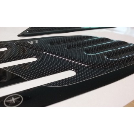 2 PROTECCIONES LATERALES DE DEPÓSITO 3D compatibles con MOTO GUZZI V7 NUEVO