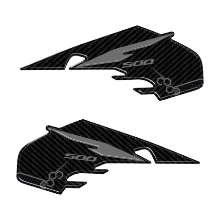 Adesivi Protezioni Laterali serbatoio moto compatibili con Honda Hornet 500 2024
