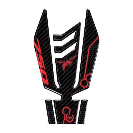 Adesivo Protezione Gel 3D Paraserbatoio moto compatibile con Honda Hornet 2023-2024