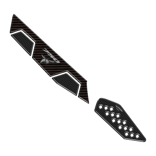 Pegatina 3D Resina Protección Silenciador moto compatible con Honda Hornet 2023-2024