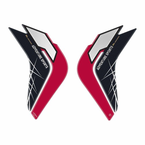 2 PROTEZIONI LATERALI GEL 3D compatibili x MOTO HONDA AFRICA TWIN ADVENTURE 2018