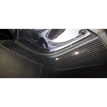 2 3D-Gel-Aufkleber für Seitentrittbrett TMAX 530–560, Aufkleber für Yamaha 2017–2020