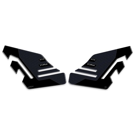 2 PROTEZIONI LATERALI SERBATOIO in GEL 3D compatibili per moto BENELLI TRK 502