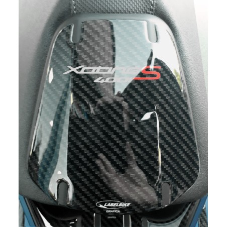 PEGATINA 3D Protección perno asiento compatible para Kymco XCITING S 400i 2018-23