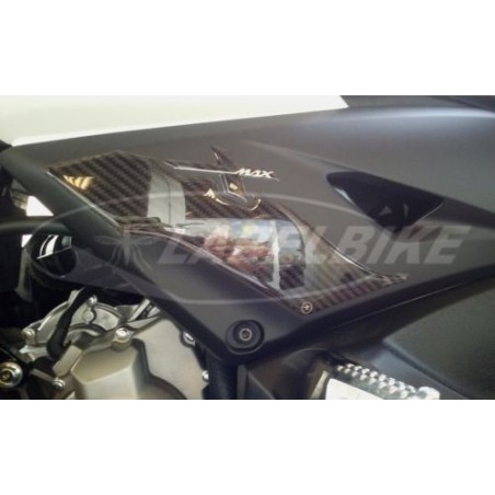 2 ADHESIVOS 3D PARA PROTECCIÓN DE LA ZONA DE LOS PIES compatibles para YAMAHA XMAX 400 de 2017-2021