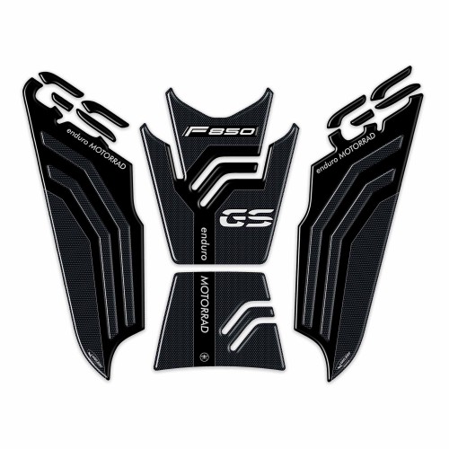 kit 3 ADESIVI gel PROTEZIONI LATERALI compatibili PER MOTO BMW F850 GS 2018-2022