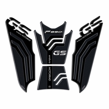 kit 3 ADESIVI gel PROTEZIONI LATERALI compatibili PER MOTO BMW F850 GS 2018-2022