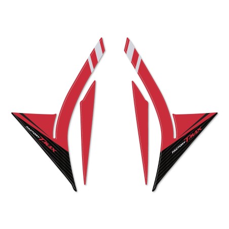 Kit ADESIVI in gel 3D ERGAL compatibili per carena Scooter YAMAHA TMAX 530 2017-2019