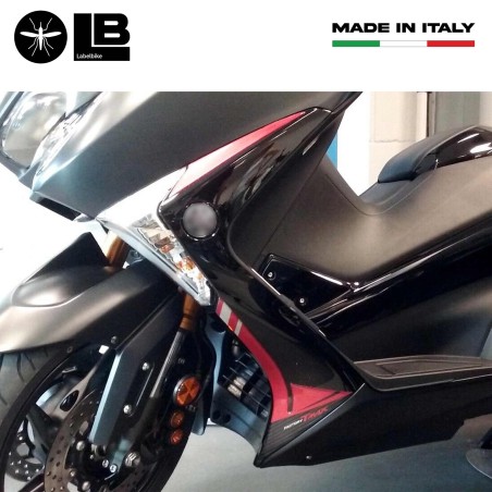 Kit de PEGATINAS de gel 3D ERGAL compatibles para carenado de Scooter YAMAHA TMAX 530 2017-2019