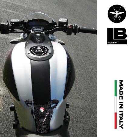 EXCLUSIVO KIT DE PEGATINAS DE RESINA 3D compatible con MOTOCICLETAS DUCATI MONSTER 696 796 1096