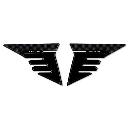 2 ADESIVI gel PROTEZIONI LATERALI SERBATOIO compatibili MOTO YAMAHA TRACER MT-09