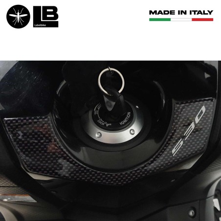 3D STICKER PROTECTION ignition key TMAX 530 for SCOOTER YAMAHA T MAX 2012-2016