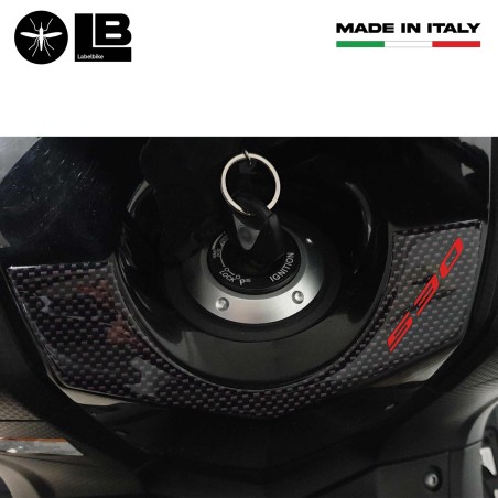 3D STICKER PROTECTION ignition key TMAX 530 for SCOOTER YAMAHA T MAX 2012-2016