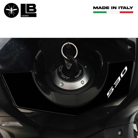 ADESIVO 3D PROTEZIONE chiave accensione TMAX 530 per SCOOTER YAMAHA T MAX 2012-2016