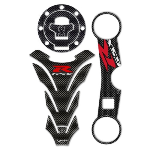 KIT DE ADHESIVOS 3D PARA PROTECCIONES GSX-R compatible con MOTOCICLETAS SUZUKI 750-1000 GSXR 2000-2002