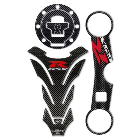KIT DE ADHESIVOS 3D PARA PROTECCIONES GSX-R compatible con MOTOCICLETAS SUZUKI 750-1000 GSXR 2000-2002