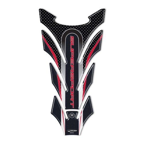 Protector de depósito de gel 3D compatible con motocicletas Ducati Supersport