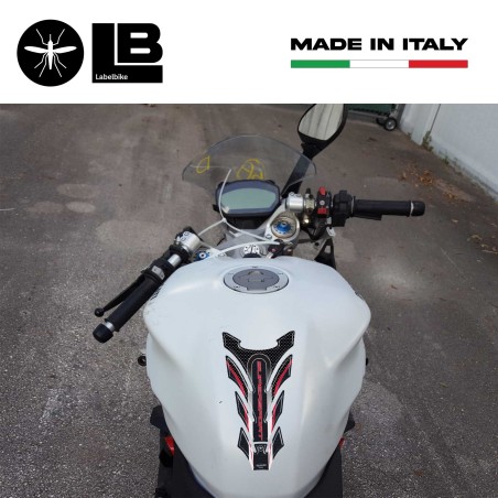 Protector de depósito de gel 3D compatible con motocicletas Ducati Supersport