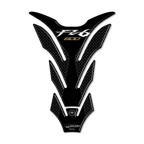 PARASERBATOIO ADESIVO SERBATOIO in RESINA GEL 3D compatibile per MOTO YAMAHA FZ6