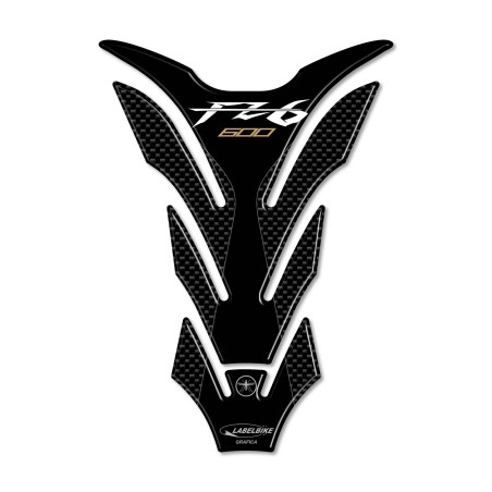 PARASERBATOIO ADESIVO SERBATOIO in RESINA GEL 3D compatibile per MOTO YAMAHA FZ6