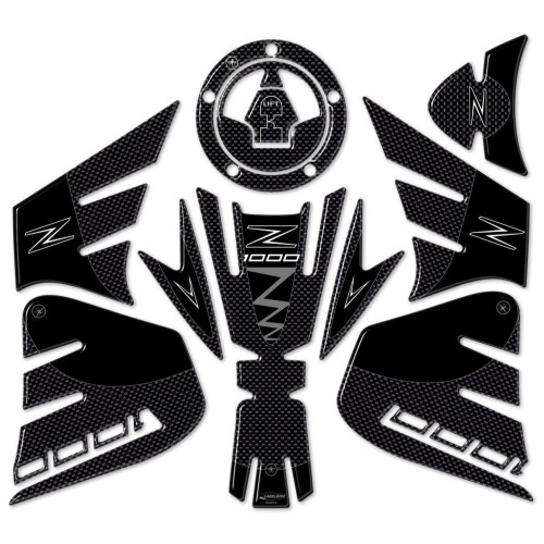 KIT ADESIVI gel PROTEZIONI compatibili per moto Z1000 KAWASAKI Z 1000 2014-2020