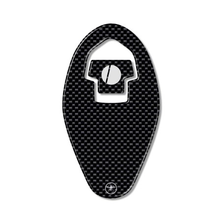 PEGATINAS 3D TAPÓN DE COMBUSTIBLE para MOTO DUCATI MULTISTRADA 1000-1100 Look Carbono