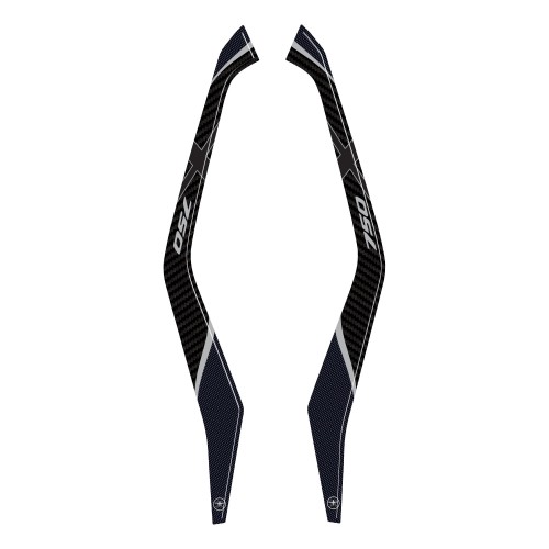 Adesivi 3D Protezioni Maniglie con Bauletto compatibili con Honda X-Adv 2021-23