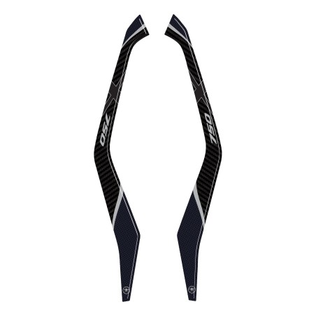 Adesivi 3D Protezioni Maniglie con Bauletto compatibili con Honda X-Adv 2021-23