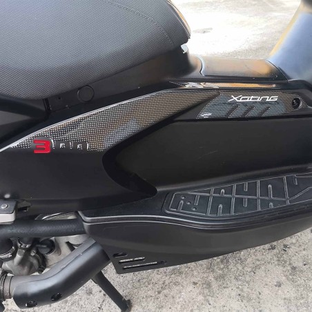 KIT BOOMERANG ADESIVI GEL per Scooter XCITING 300 PROTEZIONI compatibili KYMCO