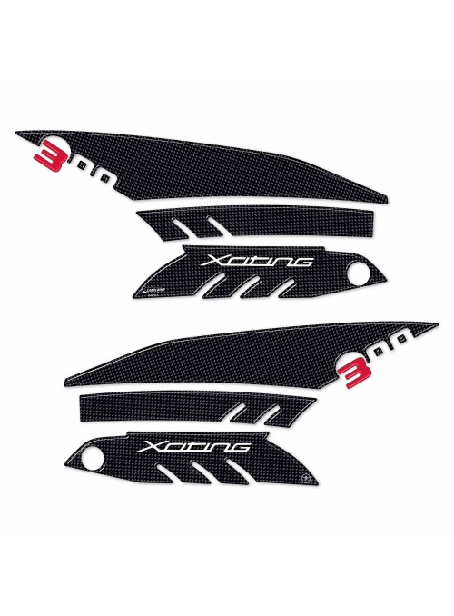 KIT BOOMERANG GEL ADHESIVES für Scooter XCITING 300 KYMCO-kompatible PROTECTIONS 2