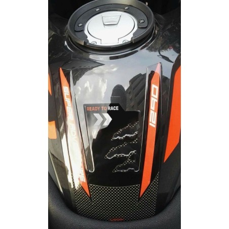 Adesivo 3D Paraserbatoio Moto compatibile con KTM 1290 Super Adventure S-T-R