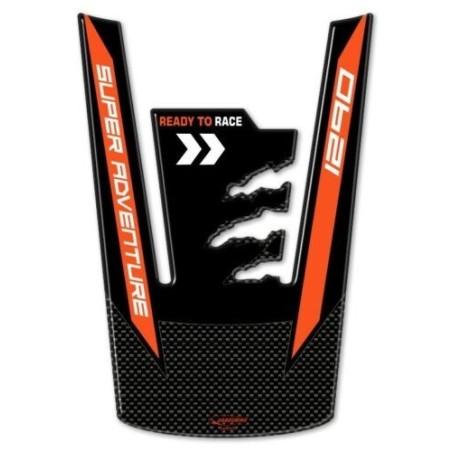 Adesivo 3D Paraserbatoio Moto compatibile con KTM 1290 Super Adventure S-T-R