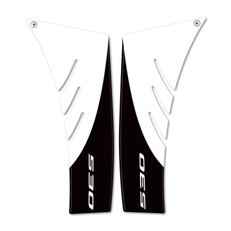 2 3D resin STICKERS T MAX 530 compatible for YAMAHA TMAX 2012-16 Scooter fairing