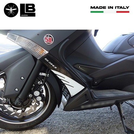 2 3D resin STICKERS T MAX 530 compatible for YAMAHA TMAX 2012-16 Scooter fairing