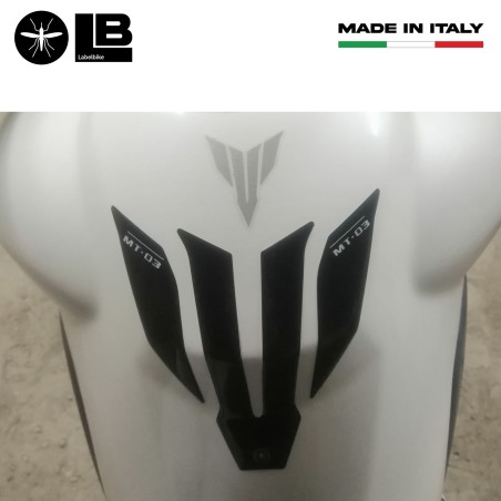 ALMOHADILLA DE DEPÓSITO ADHESIVA DE RESINA 3D compatible con MOTOCICLETA YAMAHA MT-03