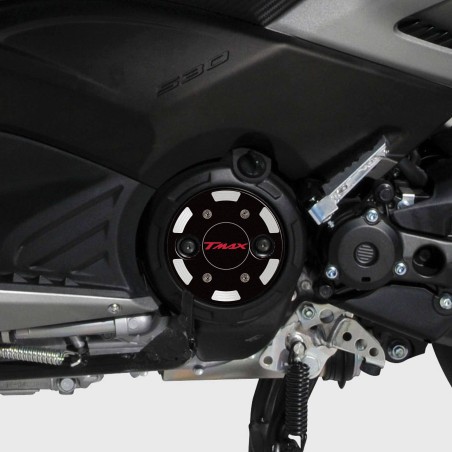 2 PEGATINAS 3D PARA PROTECCIÓN DEL CARTER TMAX 500-530 compatible con VARIADOR YAMAHA T MAX
