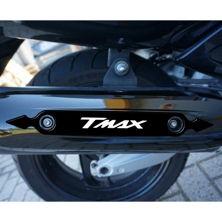 ADESIVO PROTEZIONE MARMITTA TMAX  SCARICO compatibile per YAMAHA T MAX 2001-2007