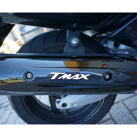 ADESIVO PROTEZIONE MARMITTA TMAX  SCARICO compatibile per YAMAHA T MAX 2001-2007