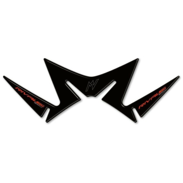 PARASERBATOIO ADESIVO in RESINA GEL 3D compatibile per MOTO MV AGUSTA RIVALE
