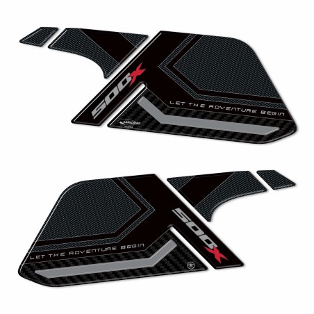Pegatinas 3D Protección Lateral Depósito compatibles con Honda CB500X 2022-2023