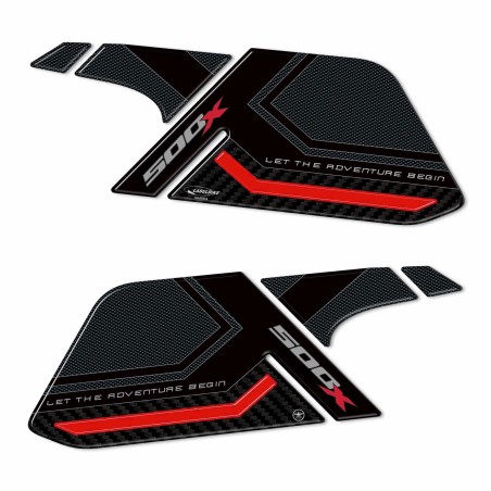 Pegatinas 3D Protección Lateral Depósito compatibles con Honda CB500X 2022-2023