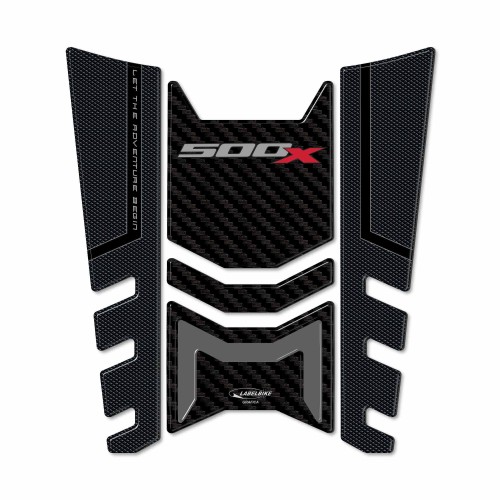 Adesivo 3D Protezione Paraserbatoio compatibile con moto Honda CB500X 2022-2023