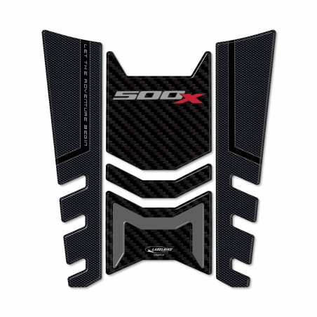Adesivo 3D Protezione Paraserbatoio compatibile con moto Honda CB500X 2022