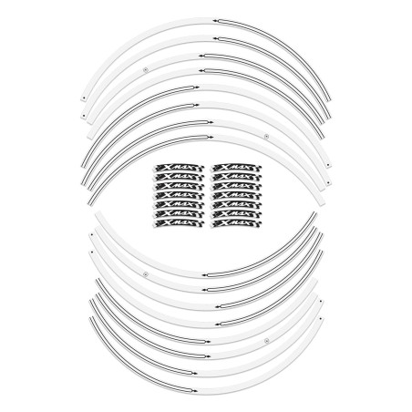 TIRAS ADHESIVAS para LLANTAS compatibles con YAMAHA X MAX scooter XMAX 125-250-300