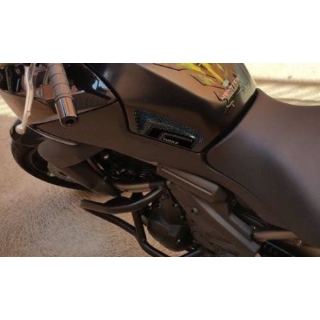 2 ADESIVI 3D GEL PROTEZIONE serbatoio compatibili per moto KAWASAKI VERSYS 650