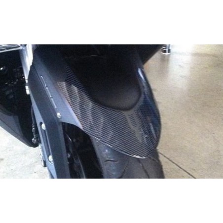 ADESIVO-STICKER 3D parafango compatibile SCOOTER YAMAHA TMAX 530 2017-2020 carbon