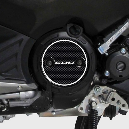 2 3D resin STICKERS T MAX 500 compatible for YAMAHA TMAX 2001-2011 crankcase