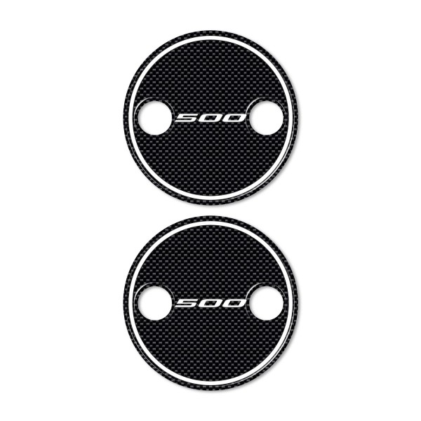2 PEGATINAS 3D de resina T MAX 500 compatibles para cárteres YAMAHA TMAX 2001-2011
